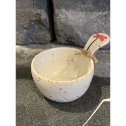 Keramikkåsa med ledkryss